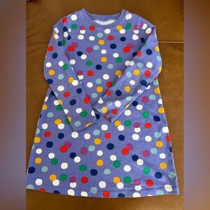 Hanna Andersson Size 8 long sleeve T Shirt Dress